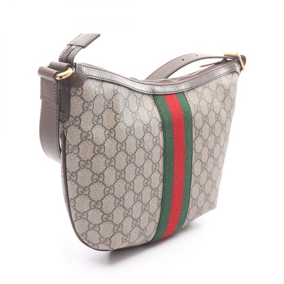 Gucci Shoulder Bag Ophidia Gg Small Gg Supreme 5981259ik3t8745 Beige Leather - Picture 2 of 4